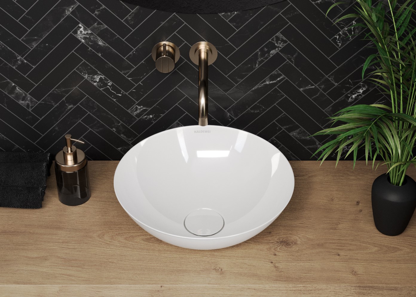 Perfekte Waschtisch-Lösung